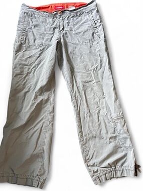 Unionbay Junior's 13 Vintage Y2K Low Rise Olive Green Army Cotton Cargo Pants
